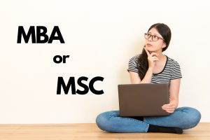 Nên học mba hay msc